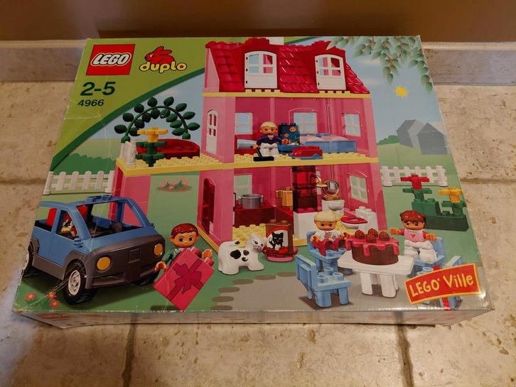 Lego Duplo huis 4966, Enfants & Bébés, Jouets | Duplo & Lego, Comme neuf, Duplo, Ensemble complet, Enlèvement ou Envoi