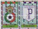 Panini Football 95 Emblèmes Eeklo - Patro Eisden, Affiche, Image ou Autocollant, Envoi, Neuf