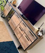 Tv-kast/dressoir Henders&Hazel in industriële stijl, Huis en Inrichting, Ophalen, Zo goed als nieuw, 200 cm of meer, Metaal
