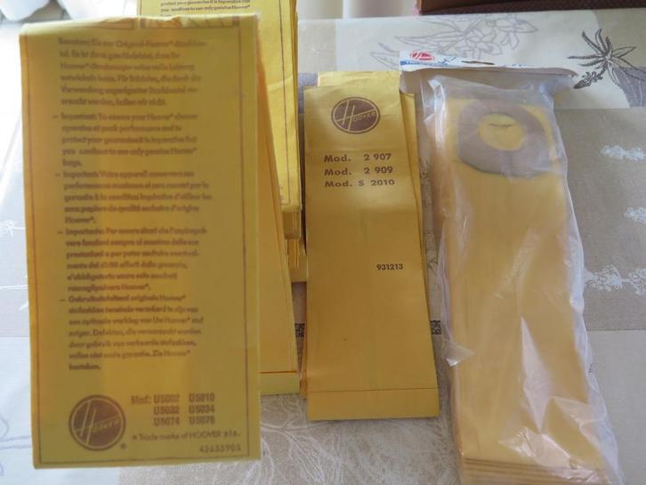 Hoover vintage stofzuigerzakken, Elektronische apparatuur, Stofzuigers, Nieuw, Stofzuiger, Stofzak, Ophalen