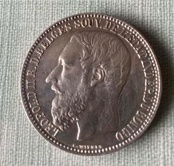 5 frank 1891 Congo, Enlèvement
