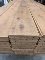 Massief eiken houten vloer 43m2, Doe-het-zelf en Bouw, Ophalen, Gebruikt, Overige typen