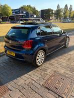 Volkswagen Polo R-line match editie panoramadak, Auto's, Voorwielaandrijving, Stof, Blauw, 124 g/km