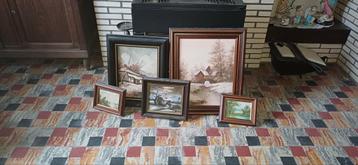 Diverse schilderijen beschikbaar voor biedingen