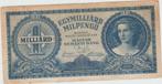 1 MILLIARD PENGO  MAGYAR NEMZETI BANK 1946, Los biljet, Ophalen of Verzenden, Hongarije