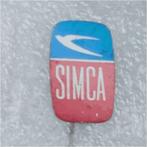 SP1087 Speldje Simca met afgeronde hoeken, Verzamelen, Gebruikt, Ophalen of Verzenden