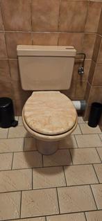 Wc retro met prachtige zitting, Ophalen, Gebruikt