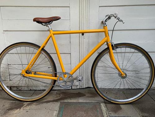 VINTAGE FIETS, Fietsen en Brommers, Fietsen | Racefietsen, Nieuw, Heren, Overige merken, 28 inch, Aluminium, 53 tot 57 cm, Ophalen