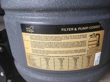 Mega Spa filter & Pomp Fsp 300 - 4W, Combo