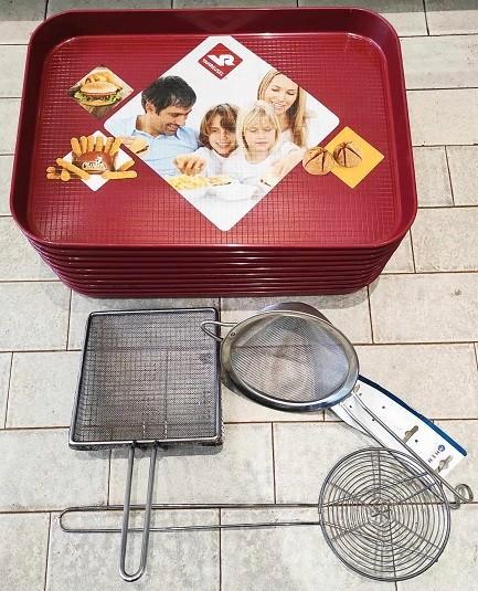 Set met accessoires voor snacks / frituur, Zakelijke goederen, Horeca | Food, Ophalen