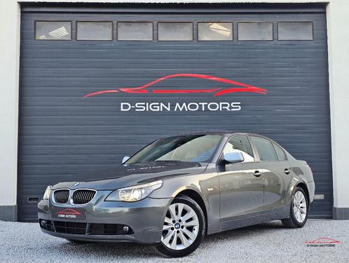 BMW 525 dA (177pk) AUT. 2005 90.286km 1st EIG GARANTIE !!, Auto's, BMW, Bedrijf, Te koop, 5 Reeks, ABS, Adaptieve lichten, Airbags