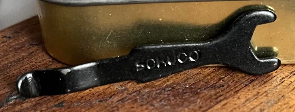 Schuco bandenlichter - wielmoer sleutel, Collections, Jouets, Comme neuf, Envoi