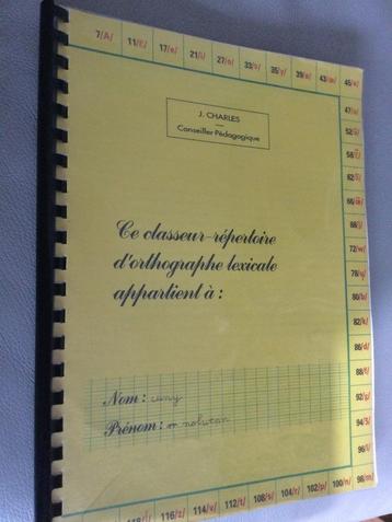 WERKBOEK VOOR LEXICALE SPELLING/J.CHARLES beschikbaar voor biedingen