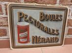 Reclame bord 1910-1920 Boules Pectorales Nérand, Verzamelen, Ophalen of Verzenden, Gebruikt, Reclamebord