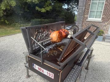 Tournebroche sur remorque BBQ/méchoui 100€/week-end beschikbaar voor biedingen
