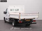 Renault Master 145PK Kipper met Kist Dubbellucht 3,5t Trekha, Auto's, Bestelwagens en Lichte vracht, Stof, Gebruikt, Renault, Wit