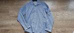 blauw wit geruit hemd Scotch and Shrunk maat 164, Overhemd of Blouse, Ophalen of Verzenden, Zo goed als nieuw, Jongen