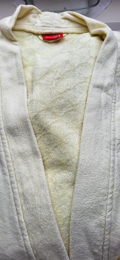 Badjas dames geel Maat M-L merk:Triumph, Kleding | Dames, Overige Dameskleding, Gedragen, Ophalen of Verzenden