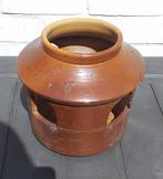 Ancienne mangeoire en terre cuite vernissée, pour oiseaux, Animaux & Accessoires, Enlèvement, Utilisé, Manger et Boire