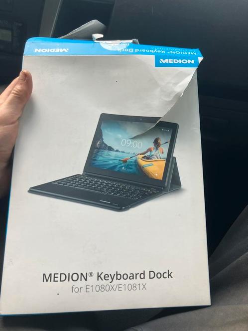 Medion LifeTab Keyboard Dock E1080X / E1081X – Nieuw, Computers en Software, Toetsenborden, Nieuw, Azerty, Bedraad, Ophalen