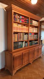 Mooie eiken boekenkast (inclusief antieke boeken), Huis en Inrichting, Ophalen, Zo goed als nieuw