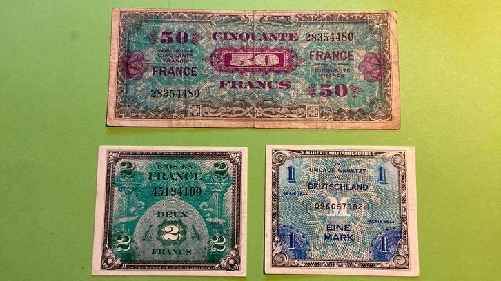Frankrijk 1944, Postzegels en Munten, Bankbiljetten | Europa | Niet-Eurobiljetten, Frankrijk, Ophalen of Verzenden