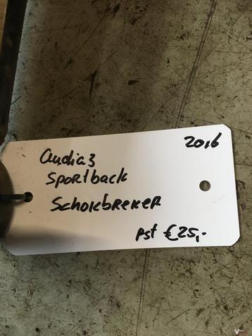 Audi A3 sportback 2016 Schokbreker Links of Rechts