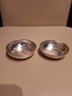 2 kleine schaaltjes verzilverd, Antiek en Kunst, Ophalen of Verzenden