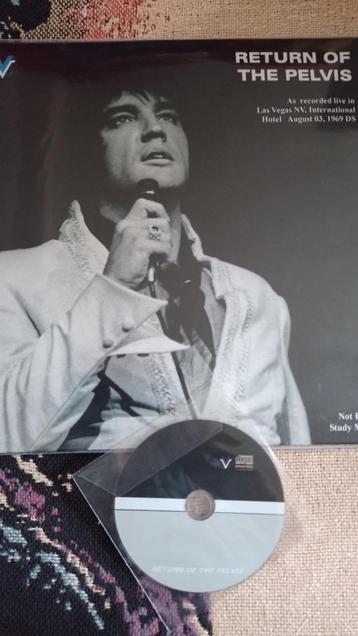 Elvis dubbele live bootleg lp, Return of the Pelvis, beschikbaar voor biedingen