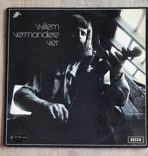 Willem Vermandere - Vier - vinyle LP, CD & DVD, Vinyles | Jazz & Blues, Utilisé, 1960 à 1980, 12 pouces, Enlèvement ou Envoi