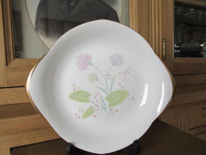 opdienschaal-serveerbord-porselein-HUTSCHENREUTHER-VINTAGE, Antiek en Kunst, Antiek | Servies los, Ophalen of Verzenden