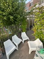 Ikea ps stoel wit, Tuin en Terras, Ophalen, Zo goed als nieuw
