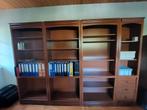 Boekenkast: 34 D x 203 H x 293 B (= 81 + 81 + 81 + 50), Ophalen, Overige materialen, Gebruikt, 200 cm of meer