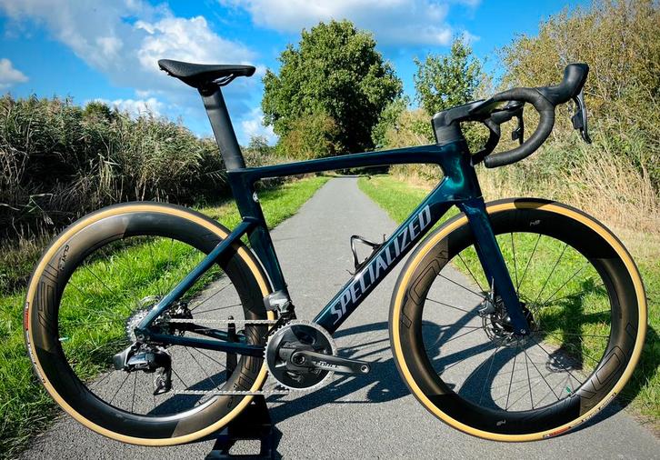 Specialized Venge 56 Force eTap 12s PWM Disc Roval CLX64, Sport en Fitness, Wielrennen, Zo goed als nieuw, Overige typen, Ophalen of Verzenden