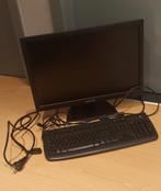 Pc beeldscherm en toetsenbord, Computers en Software, Monitoren, Ophalen, Gebruikt