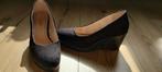 Chaussures compensées noires, Ophalen, Zo goed als nieuw