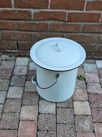 OUDE EMAILLE TOILET EMMER, Ophalen of Verzenden