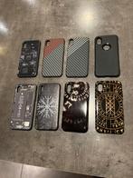 8 hoesjes voor iPhone X-Xs perfecte staat, Télécoms, Téléphonie mobile | Housses, Coques & Façades | Apple iPhone, Comme neuf