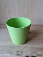 bloempotje groen 10,5cm, Rond, Binnen, Ophalen of Verzenden, Zo goed als nieuw