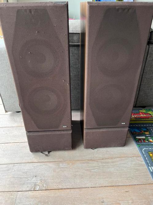 B&W DM330 set luidsprekers., Audio, Tv en Foto, Luidsprekerboxen, Gebruikt, Overige typen, 120 watt of meer, Bowers & Wilkins (B&W)