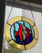 Glasraam , Tiffany raamhanger, vis in water, Ophalen