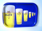 Assiette vintage de Maes Pils, Collections, Marques de bière, Enlèvement ou Envoi