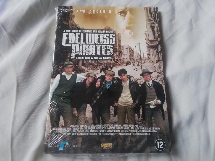 Dvd Edelweiss pirates  met oa Jan Decleir Nieuw, Cd's en Dvd's, Dvd's | Drama, Nieuw in verpakking, Waargebeurd drama, Vanaf 12 jaar