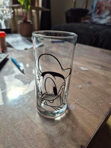 Glas Donald duck, Verzamelen, Disney, Verzenden, Donald Duck