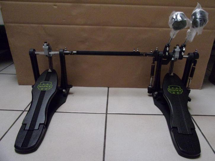 Mapex P810TW Armory dubbel basdrum pedaal, Muziek en Instrumenten, Drumstellen en Slagwerk, Zo goed als nieuw, Overige merken