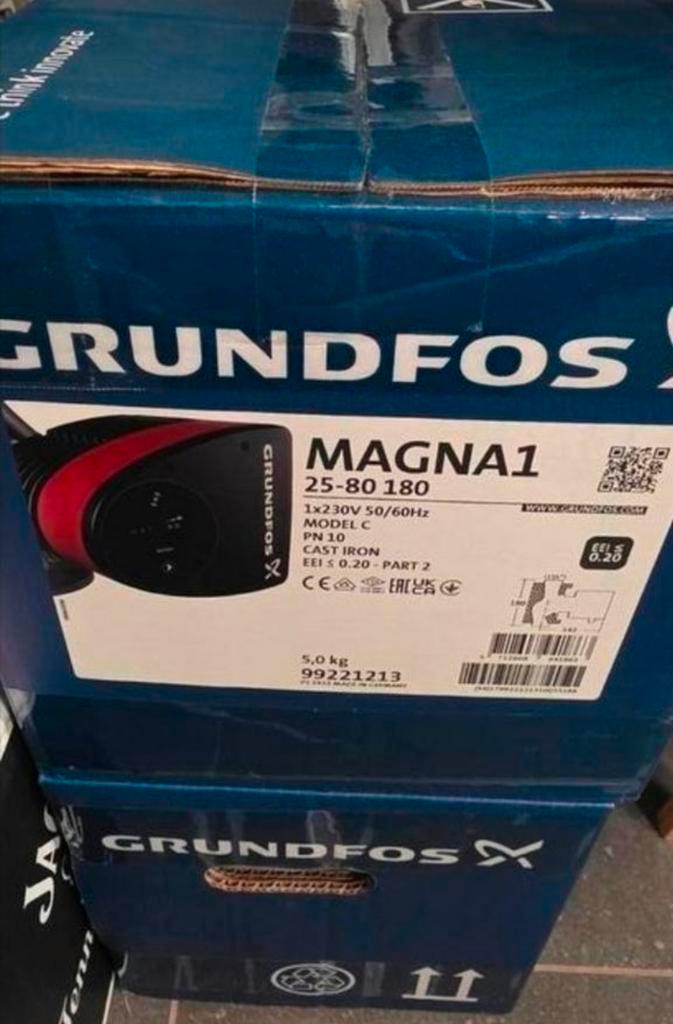 Circulateur grundfos Magna1, Doe-het-zelf en Bouw, Verwarming en Radiatoren, Nieuw, Ophalen