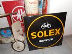 Emaille bord Solex, Collections, Utilisé, Enlèvement ou Envoi, Panneau publicitaire