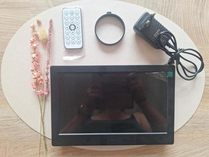 Digitaal fotokader, Audio, Tv en Foto, Foto | Digitale fotokaders, Nieuw, Afstandsbediening, Ophalen of Verzenden