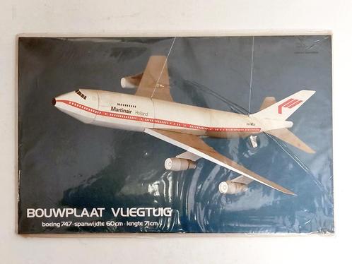 Martinair Boeing 747 bouwplaat, Verzamelen, Luchtvaart en Vliegtuigspotten, Zo goed als nieuw, Schaalmodel, Ophalen of Verzenden