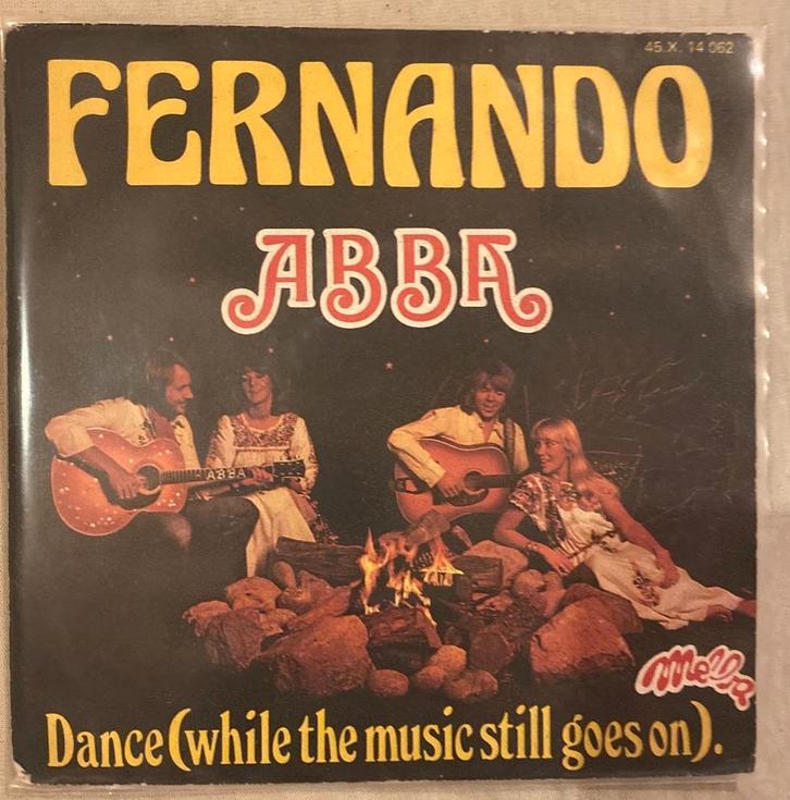 ABBA Fernando, Cd's en Dvd's, Vinyl Singles, Zo goed als nieuw, Single, Dance, Ophalen of Verzenden